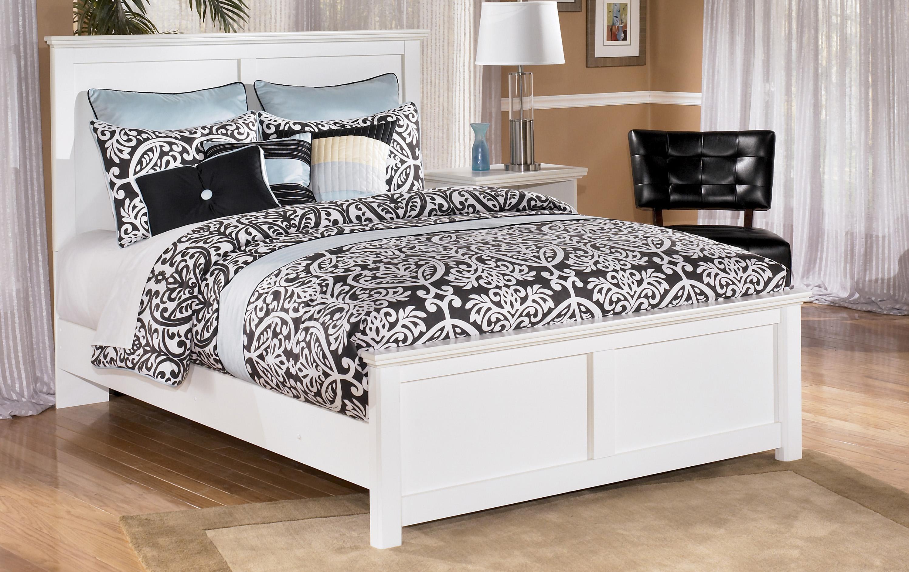 Signature Design by Ashley Bostwick Shoals B13958+56+97 King Panel Bed Becker Furniture World